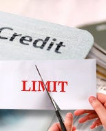 Credit card issuers slash credit limits