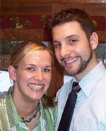 Jessica Cartledge and her fiance