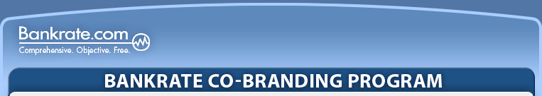 Bankrate.com's partner information