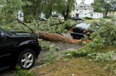What to do with a damaged car after a hurricane
