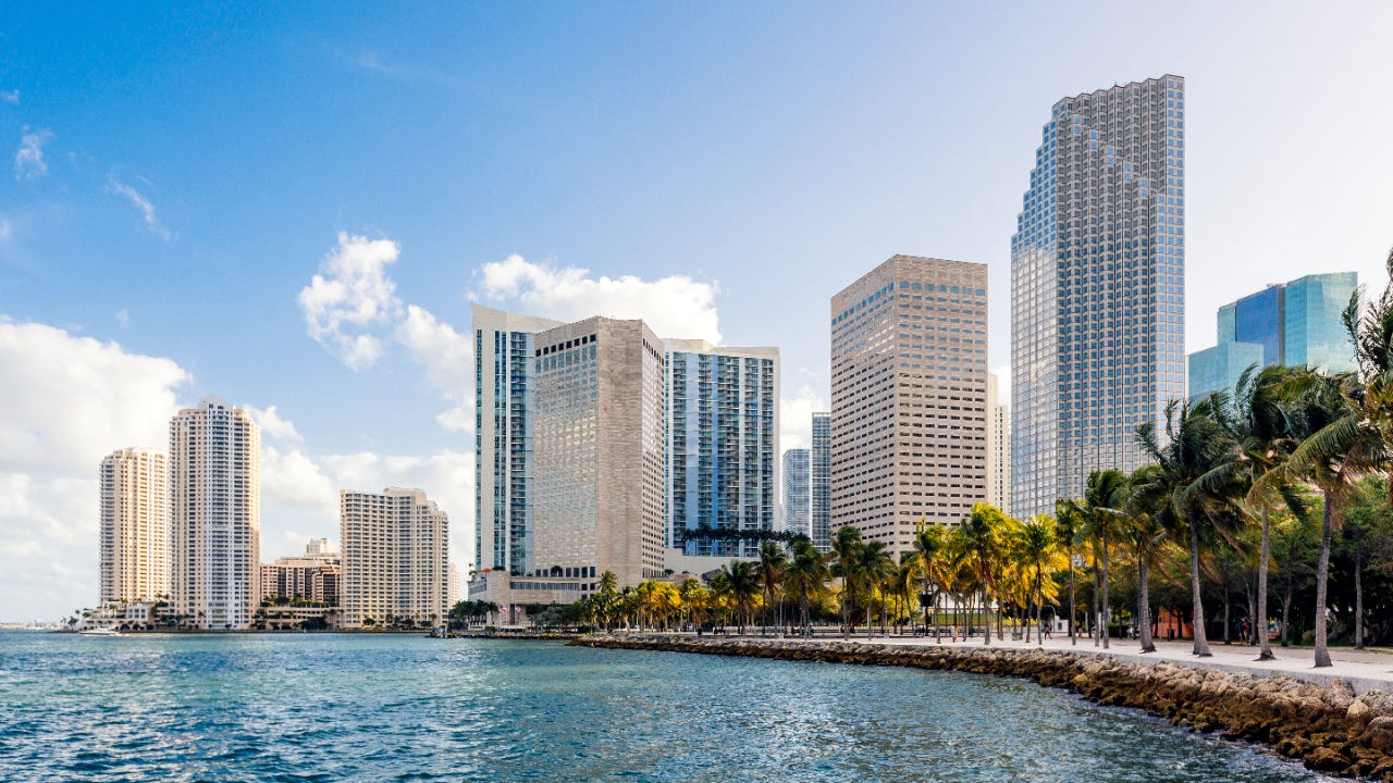 Miami downtown skyline