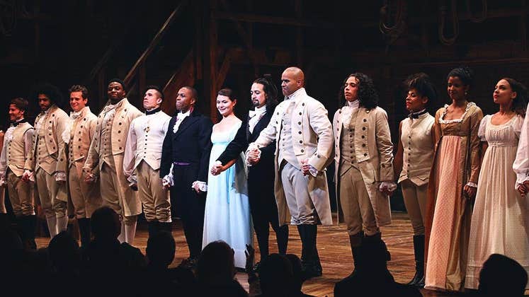 Broadway musical 'Hamilton' | Neilson Barnard/Getty Images