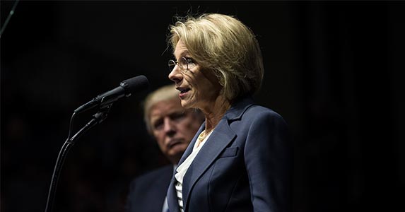 Secretary of Education | Drew Angerer/Getty Images