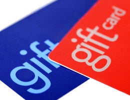 Dig out unused gift cards