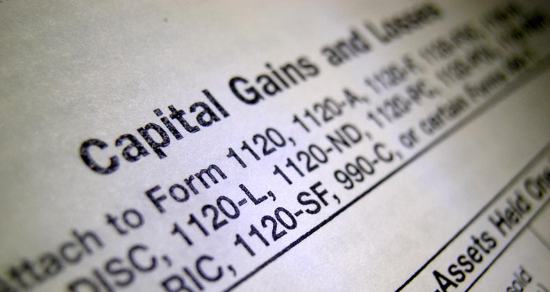 Capital gains and losses © Robert Kyllo/Shutterstock.com