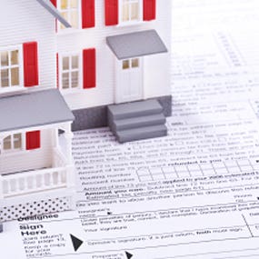 Small house on tax forms