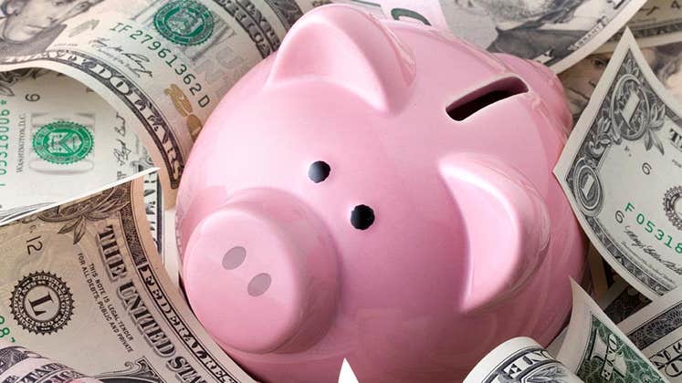 Piggy bank on money | iStock.com/malerapaso