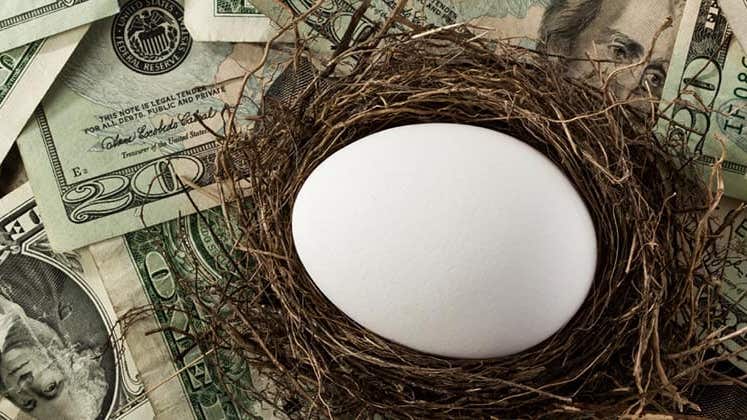 Retirement egg in nest © iStock