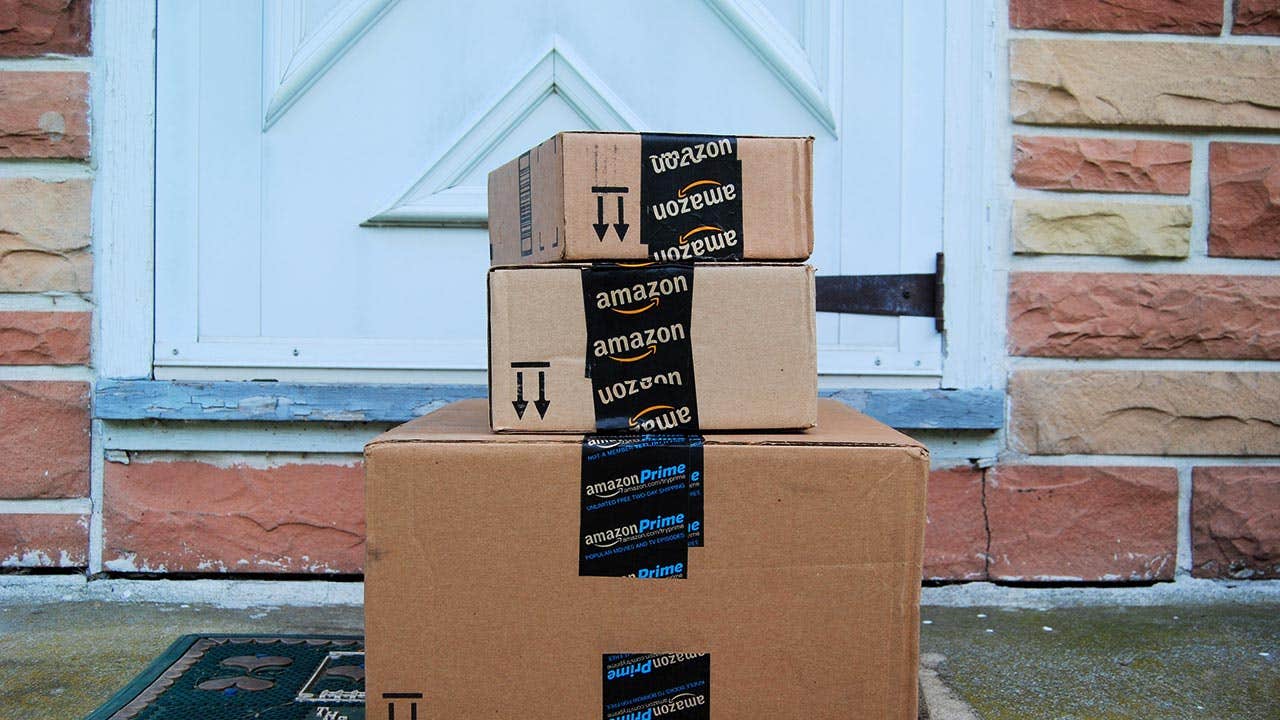 Amazon boxes