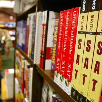 SAT test-prep books