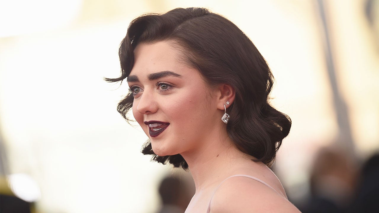 Maisie Williams on the red carpet