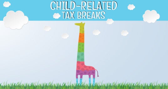 child related tax breaks growth chart |Clouds © L_amica/Shutterstock.com, Giraffe ©Apolinarias/Shutterstock.com, Age stage ©Lyudmyla Kharlamova/Shutterstock.com,Grass ©AlexeyZet/Shutterstock.com
