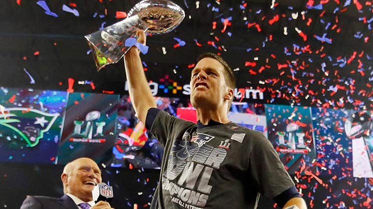 Tom Brady after Super Bowl LI | Kevin C. Cox/Getty Images