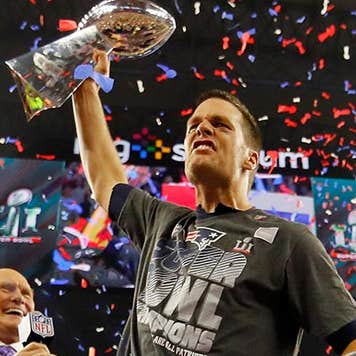 Tom Brady after Super Bowl LI | Kevin C. Cox/Getty Images