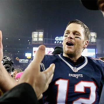Tom Brady, post-game interview | Jim Rogash/Getty Images