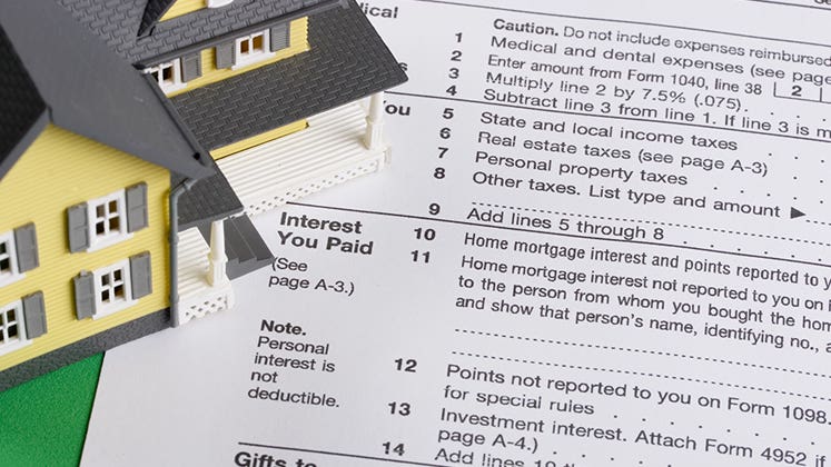Deduct Mortgage Interest On Second Home