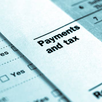 Payments and tax © Claudio Divizia/Shutterstock.com