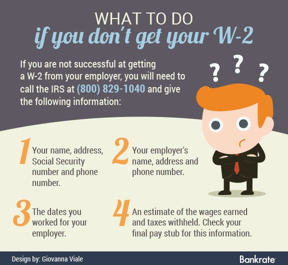 What to do if you don't get your W-2 | Cartoon © Bplanet/Shutterstock.com