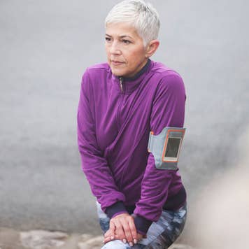 Senior woman going for a run | Vesna Andjic/E+/Getty Images
