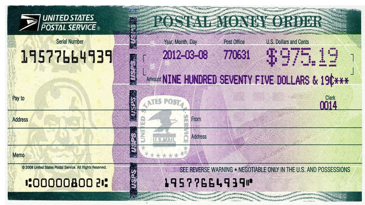 Where To Cash A Postal Money Order