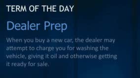 What is dealer preparation?