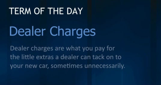 dealer charges