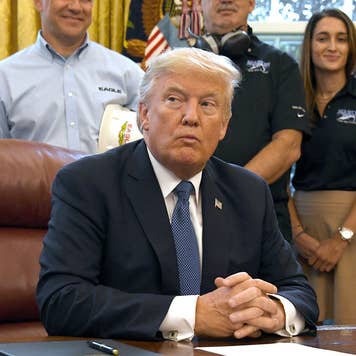 Trump in the Oval Office