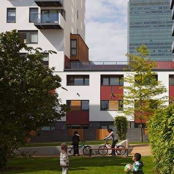 Modern housing complex