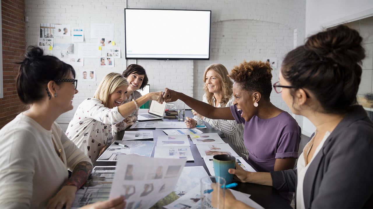 Women in business meeting