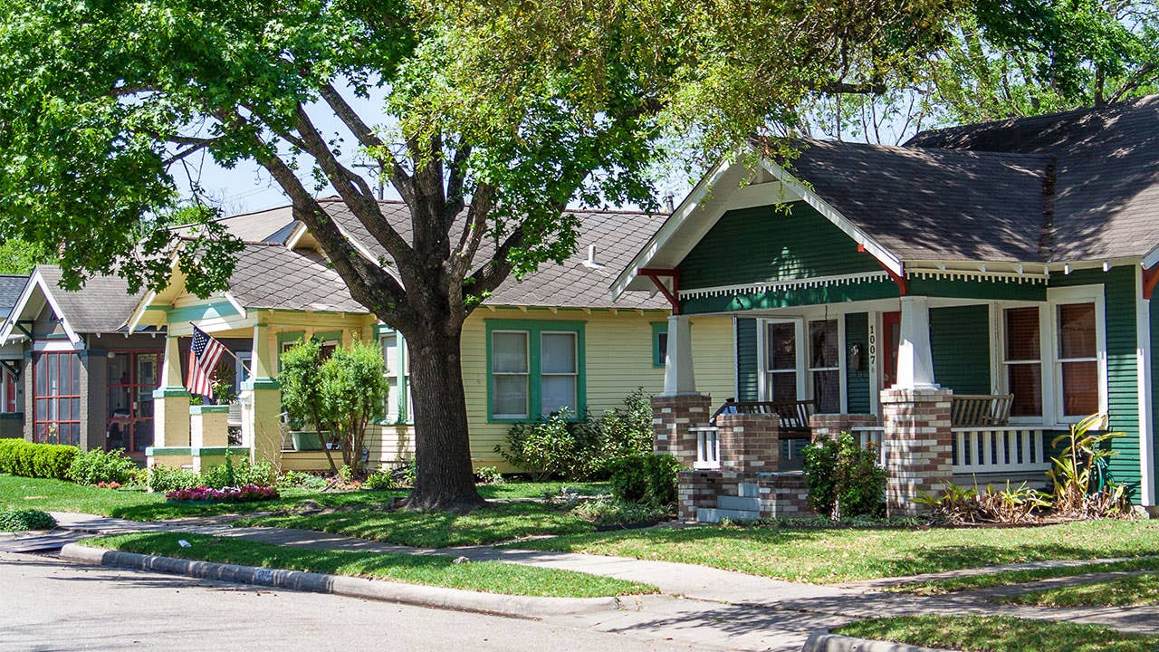 Houston Heights neighbhorhood