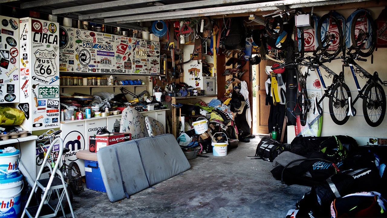 Storage in garage