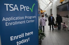 TSA-Pre check banner