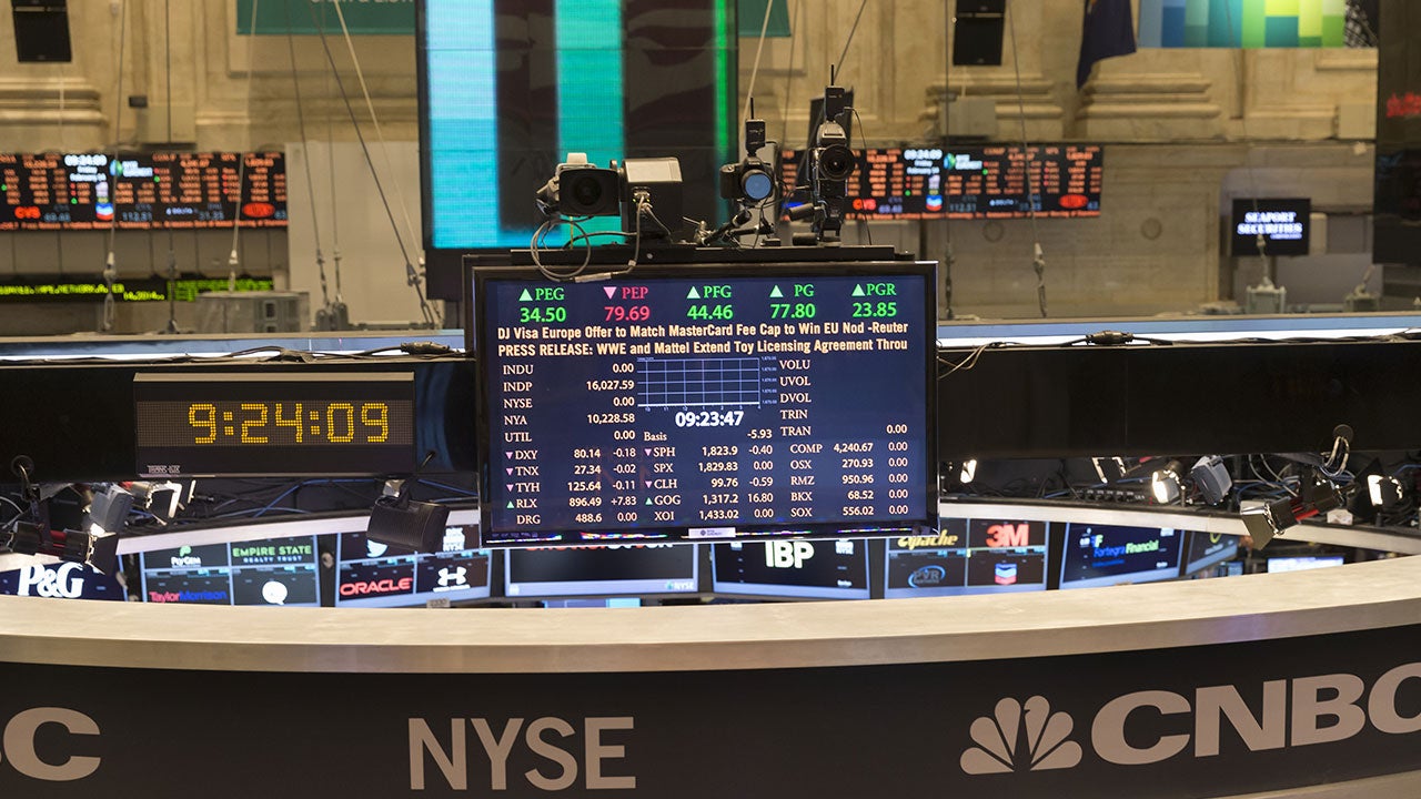 New York Stock Exchange stock screen