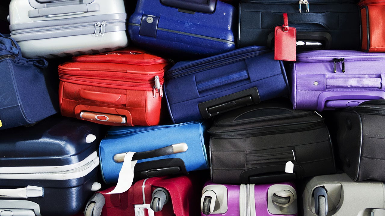 Luggage pile