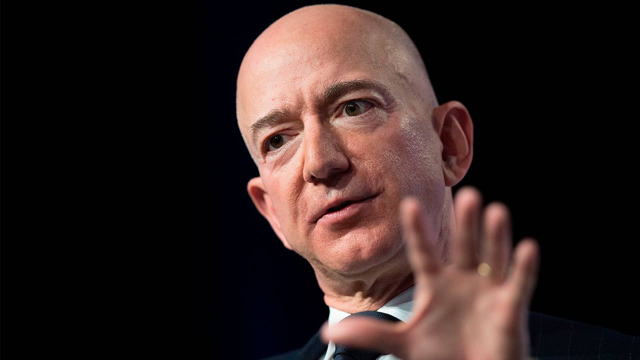 Jeff Bezos talking about Amazon