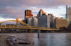A picture of the Pittsburgh skyline