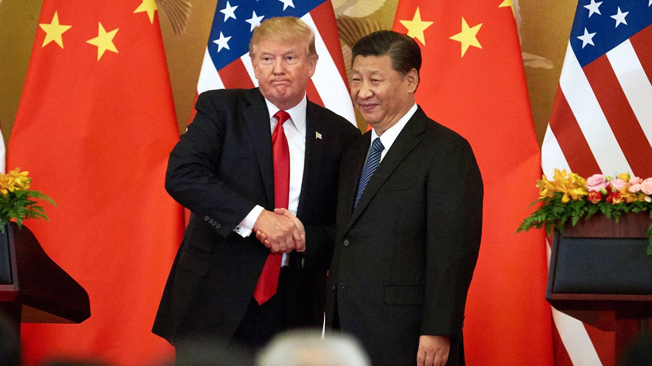 Donald Trump and President Xi