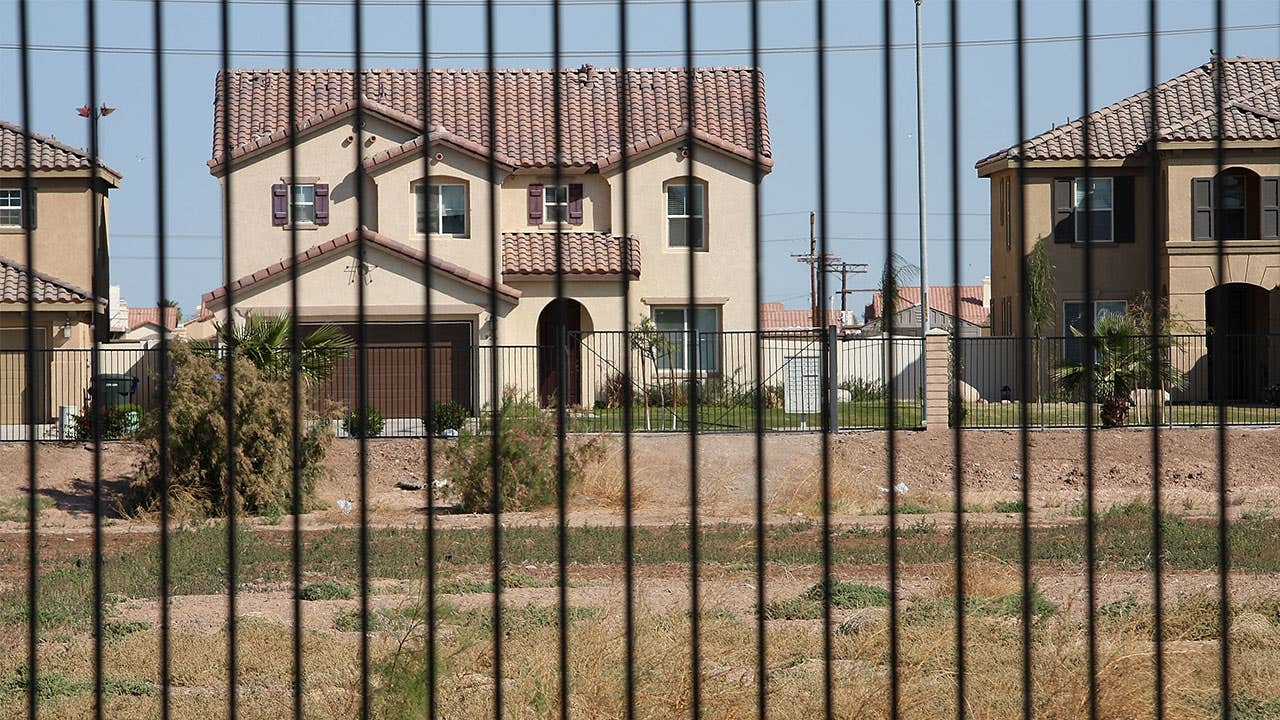 Gated housing development