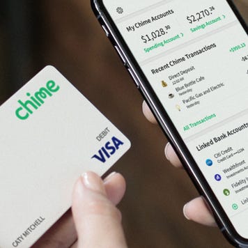 Chime mobile banking app