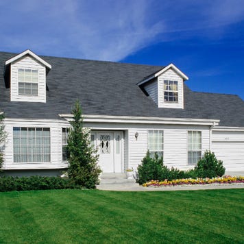 Exterior of a Cape Cod home