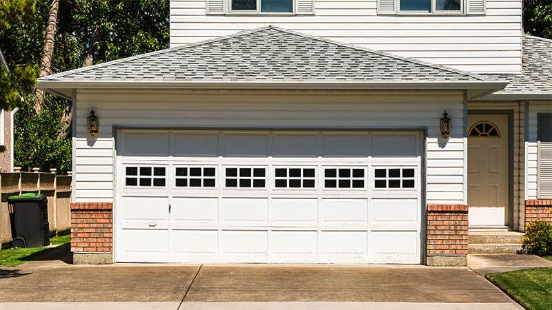 Garage Door of home