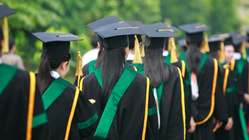 A group of graduates