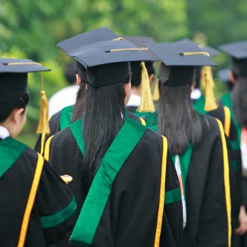 A group of graduates