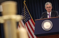 Fed Chairman Jerome Powell speaks at press conference