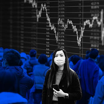 Rapidly spreading coronavirus has left markets jittery