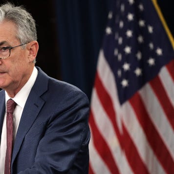 Federal Reserve Chairman Jerome Powell speaks at press conference