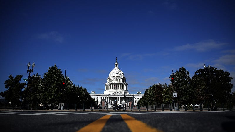 The Capitol building in Washington, D.C.