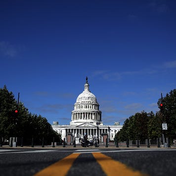 The Capitol building in Washington, D.C.