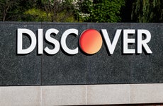 Discover sign.