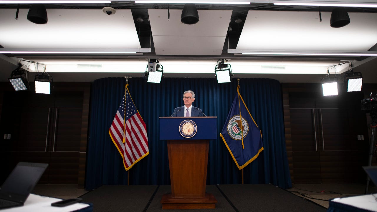 Federal Reserve Chairman Jerome Powell at post-FOMC meeting press conference